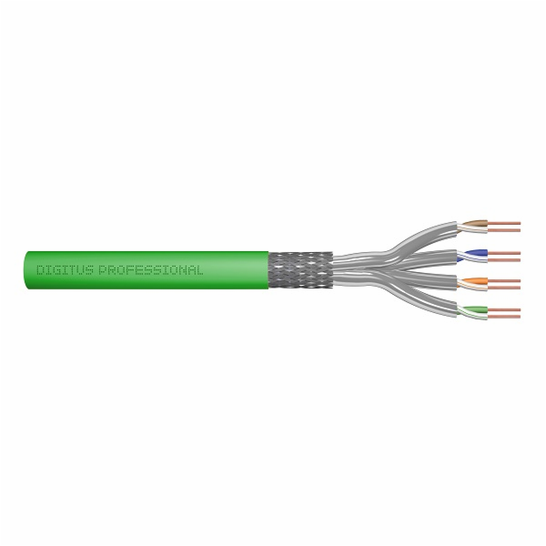 DIGITUS CAT 8.2 S/FTP instalační kabel, 500 m, Simplex, D...
