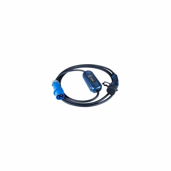 Akyga nabíjecí kabel CEE 3-pin Typ 2 LCD displej 7,2kW 32...