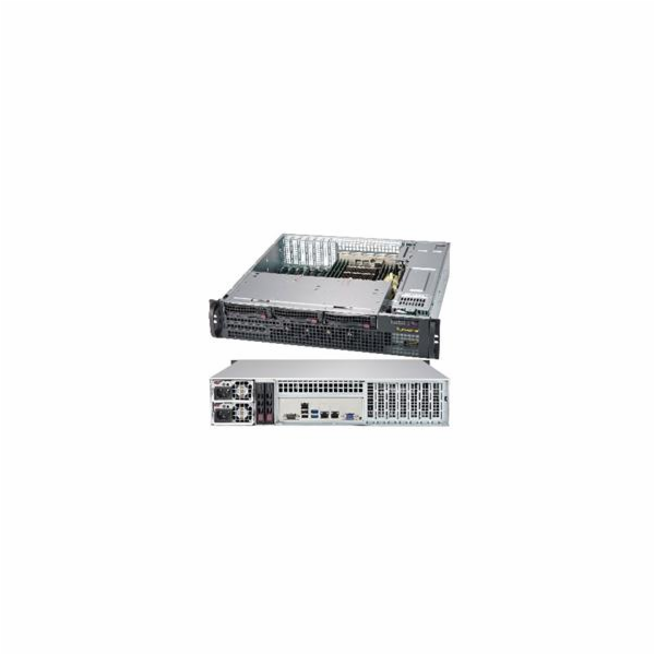 SUPERMICRO 2U short depth chassis 3x 3,5" HS SAS/SATA, DV...
