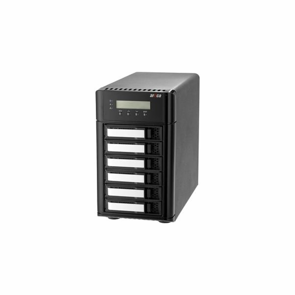 Areca Desktop RAID, 6x 3.5" HDD, 2x40Gb/s TB3 & USB-C, RA...