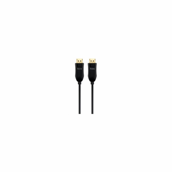 PremiumCord Optický DisplayPort 1.3/1.4 přípojný kabel M/...