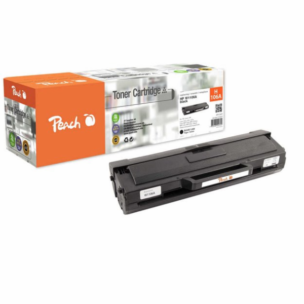 Toner Peach No. 106A, W1106A (HP) PT1147, black