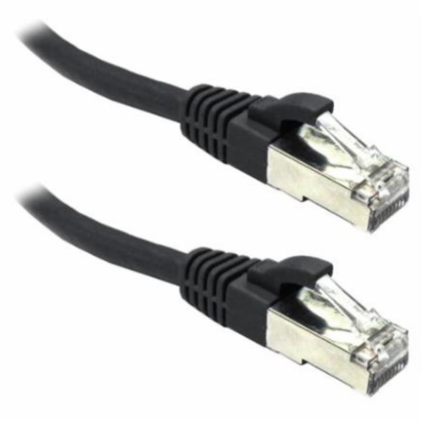 XtendLan patch kabel Cat6A, SFTP, LS0H - 3m, černý