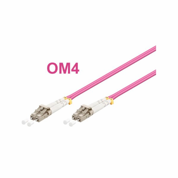 OPTIX LC-LC Optický patch cord 50/125 15m OM4 duplex