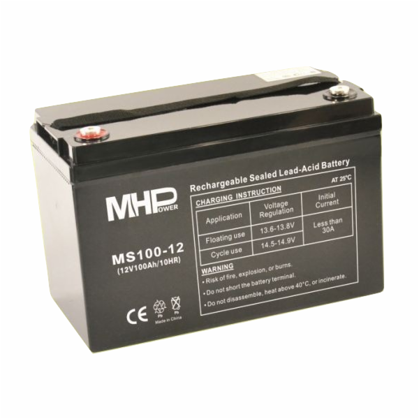 Baterie MHPower MS100-12 VRLA AGM 12V/100Ah 
