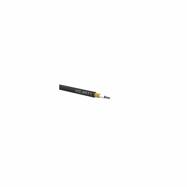 Zafuk.kabel 4vl 9/125 MINI HDPE Fca černý HDPE