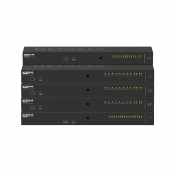 NETGEAR M4250-12M2XF Řízený L2/L3 2.5G Ethernet 1U Černá
