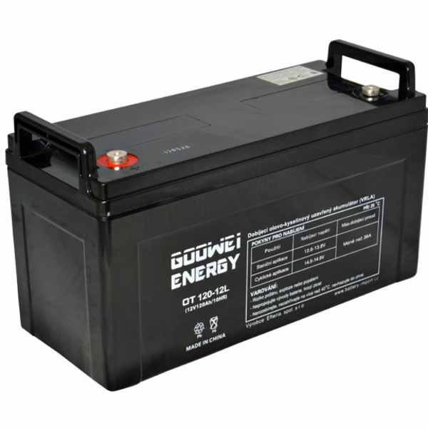 Goowei Energy OTL120-12 120Ah 12V Pb záložní akumulátor V...