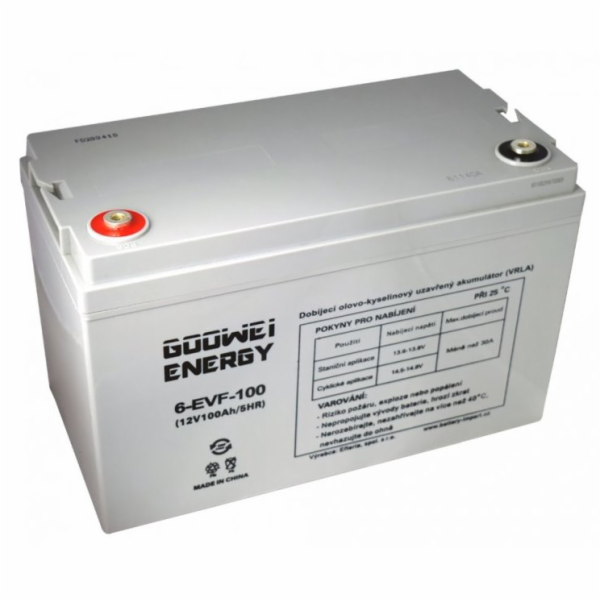 GOOWEI ENERGY Pb trakční záložní akumulátor VRLA GEL 12V/...