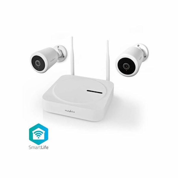 NEDIS 1080p KIT/ 1x NVR/ 2x bullet kamera/ 2Mpx/ objektiv...