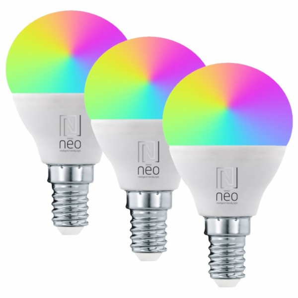 IMMAX NEO LITE SMART sada 3x žárovka LED E14 6W RGB+CCT b...
