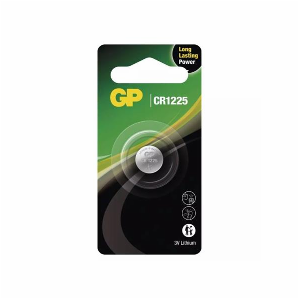 Baterie GP LITHIUM CR1225, 3V