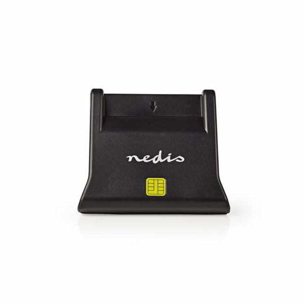 NEDIS čtečka čipových karet CRDRU2SM3BK/ Smart Card ID-1/...