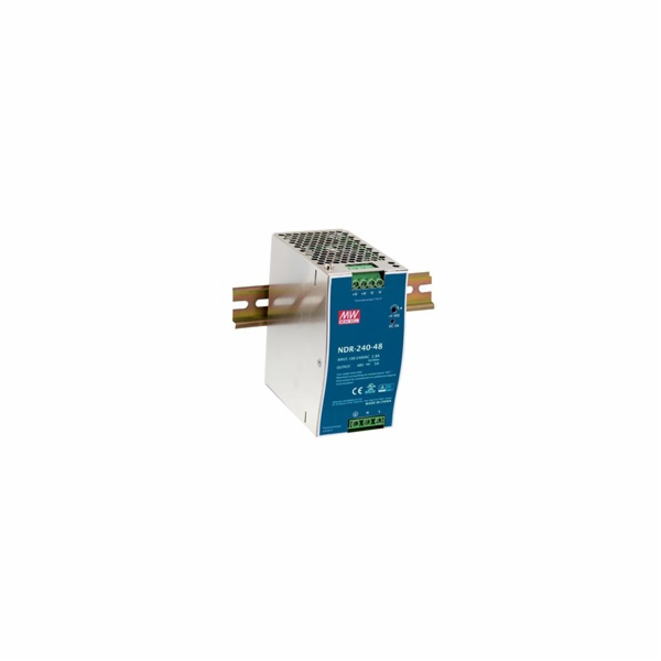 Zdroj Mean Well NDR-240-48 průmyslový, 48V, 5A, na DIN lištu