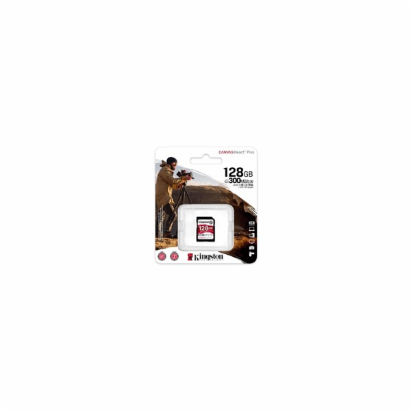 Kingston SDHC UHS-II 128 GB SDR2/128GB Kingston SDXC kart...
