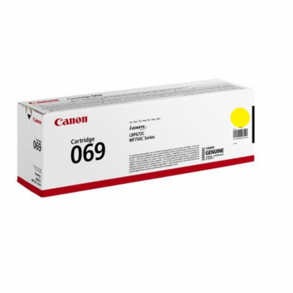 Canon TONER  CRG 069Y žlutý pro LBP673Cdw, MF752Cdw a MF7...