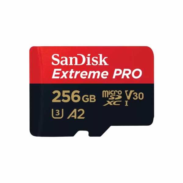 SanDisk micro SDXC karta 256GB Extreme PRO (200 MB/s Clas...