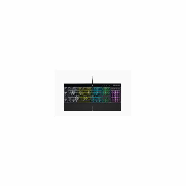CORSAIR K55 RGB PRO/Drátová USB/US layout/Černá