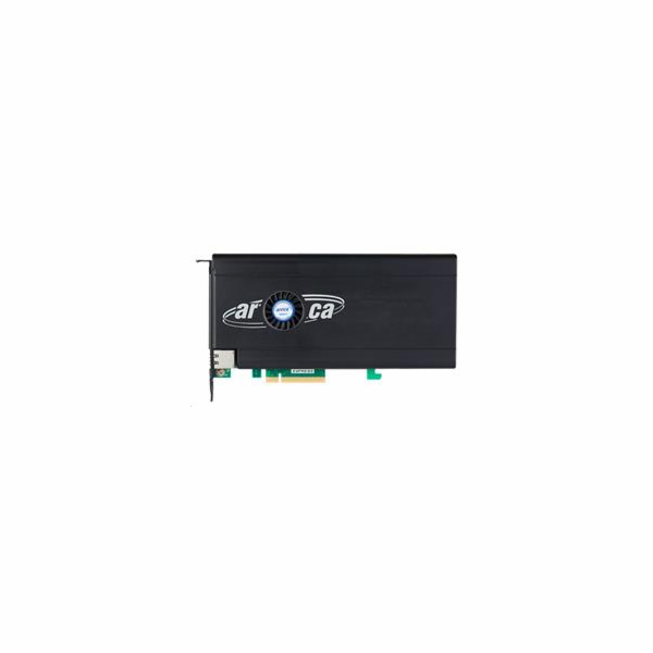 ARECA Tri-mode RAID card 8-port (SFF-8654), 4x M.2, 8GB D...