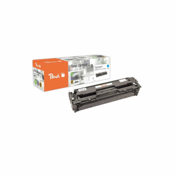 PEACH kompatibilní toner HP CF211A, No 131A, azurová, 180...
