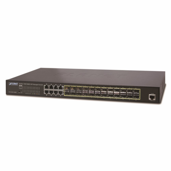 Planet GS-5220-16S8CR L3 switch, 8x1Gb, 24x1Gb SFP, QoS, ...