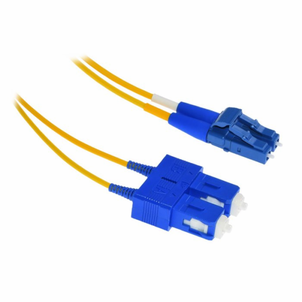 XtendLan FO patch LC-SC 0.5m 9/125, duplex, ultraflexibil...