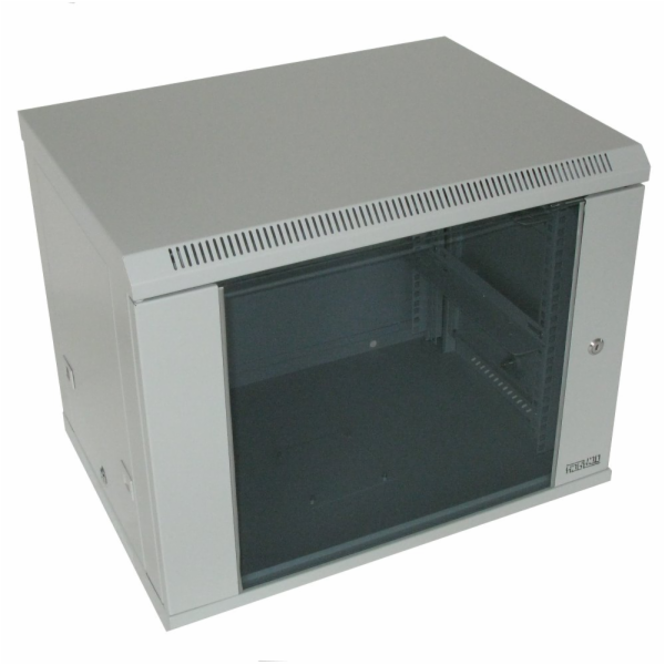XtendLan 9U/600x450, na zeď, jednodílný, skleněné dveře, ...