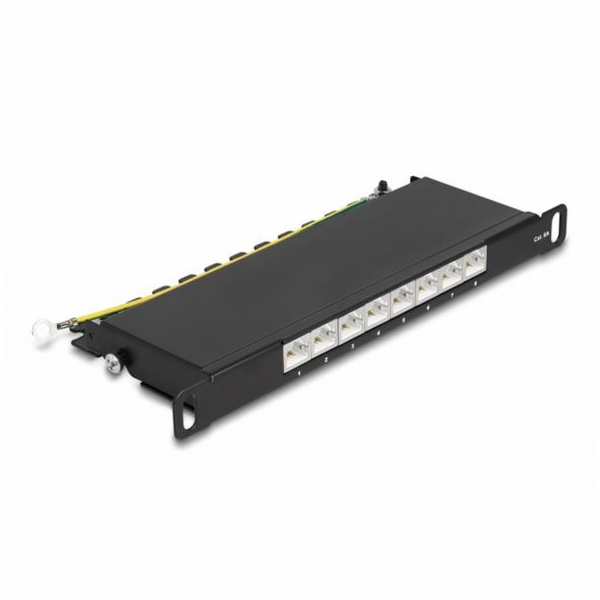 DeLOCK "10" patch panel 8 portů Cat.6A"