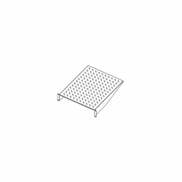 Legrand EvoLine 2-bodová police pevná 2U 550mm, nosnost 2...
