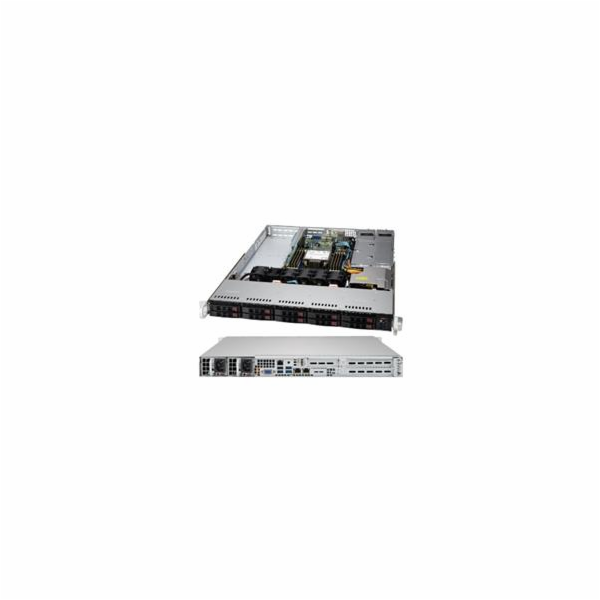SUPERMICRO 1U chassis 10x U.2 HS NVMe (4x SATA/SAS), 2x 7...