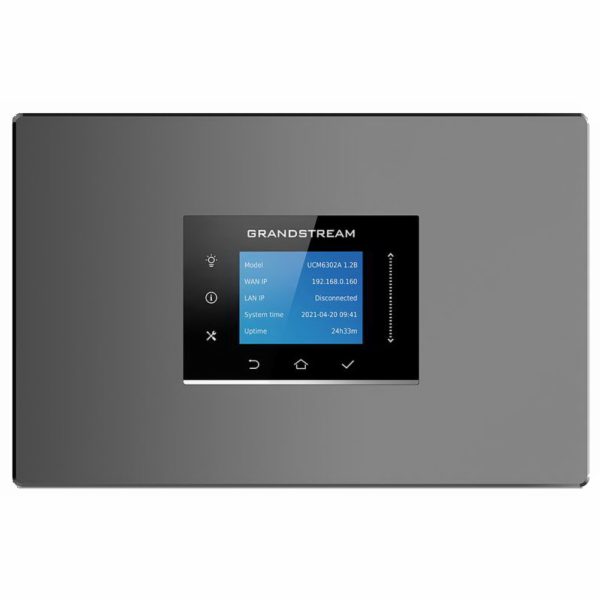 Grandstream UCM6302 Audio VoIP PBX, 500 uživ., 75 soub. h...