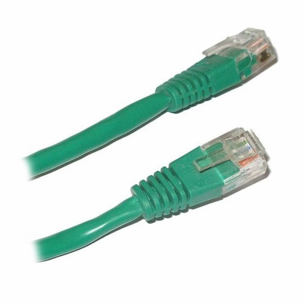 XtendLan patch kabel Cat5E, UTP - 2m, zelený