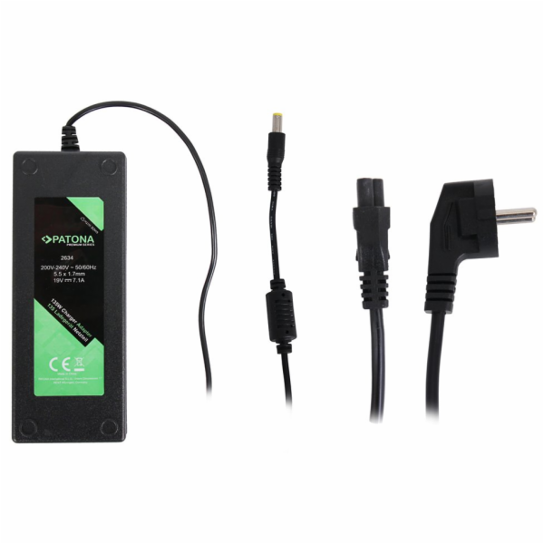 PATONA napájecí adaptér k ntb 19V/7,1A 135W konektor 5,5x...