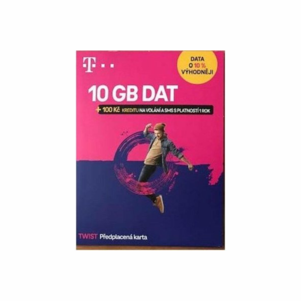 T-Mobile SIM Twist s Námi 10GB