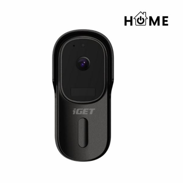 iGET HOME Doorbell DS1 Black - Inteligentní bateriový vid...