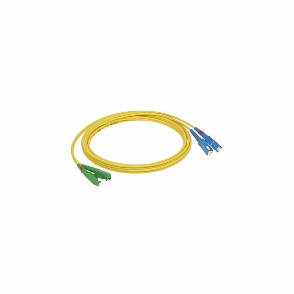 Patchcord FO duplex E2000/APC-SC/UPC 9/125um SM 10m, OS2