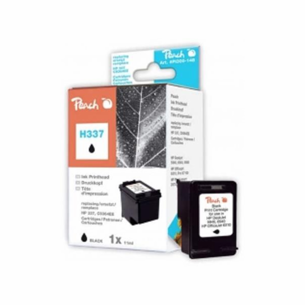 PEACH kompatibilní cartridge HP C9364E No.337, Black, 19 ml