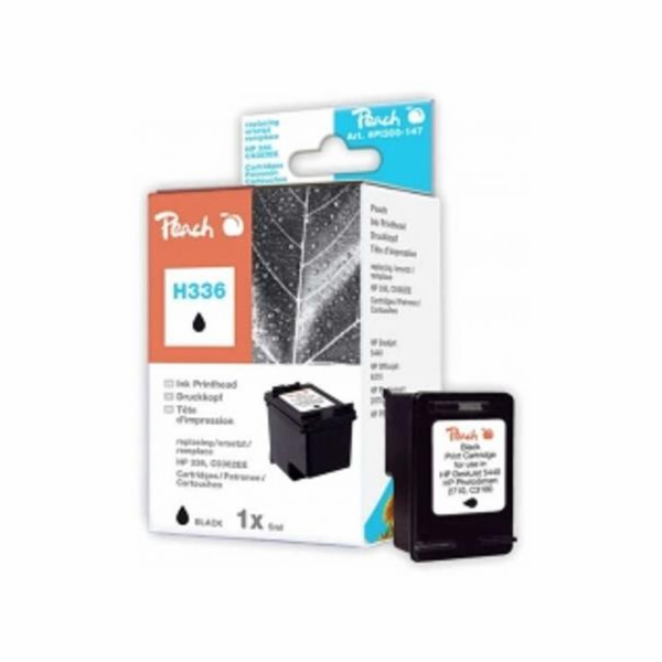 PEACH kompatibilní cartridge HP C9362E No.336, Black, 7 ml