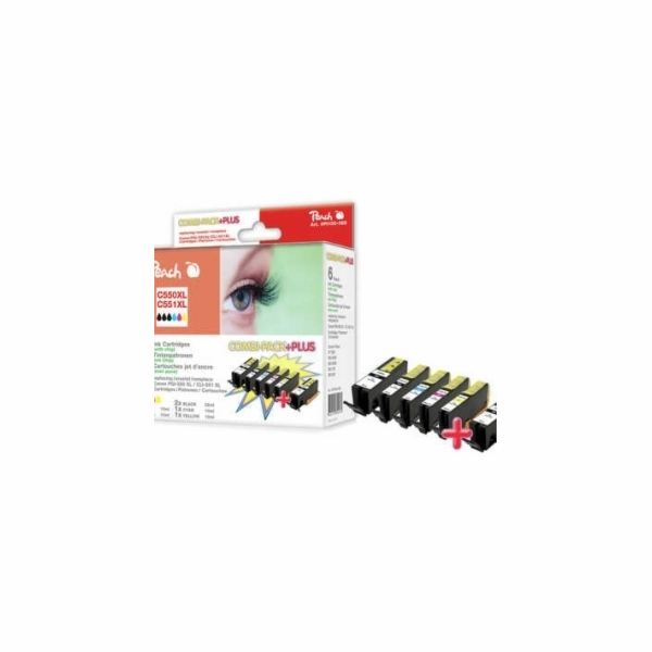 PEACH kompatibilní cartridge Canon CLI-526 MultiPack Plus...