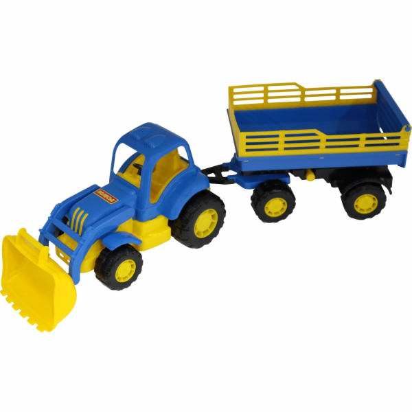 Traktor Polesie OsiLek s přívěsem č. 2 a lžící (44808)