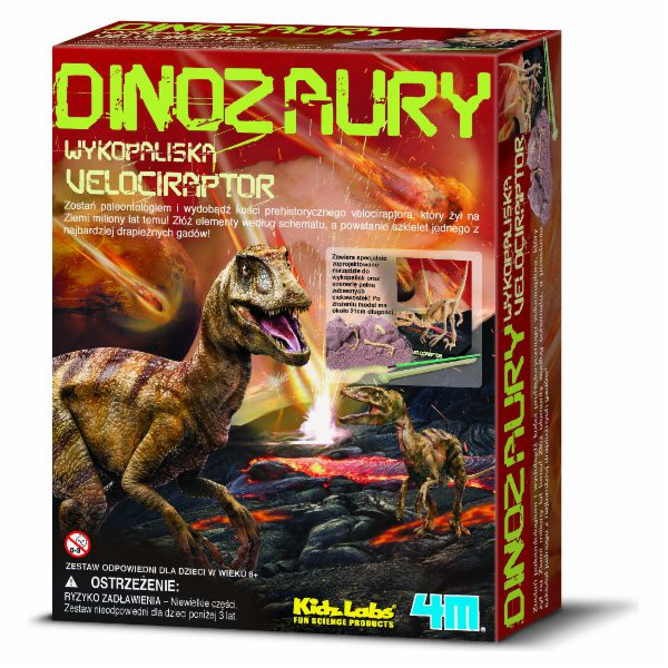 Zestaw naukowy Wykopaliska - Velociraptor