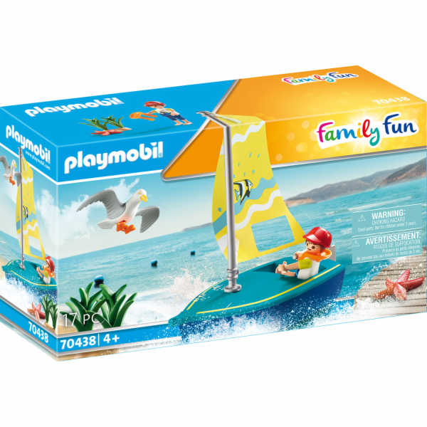 Plachetnice Playmobil, Prázdniny, 17 dílků