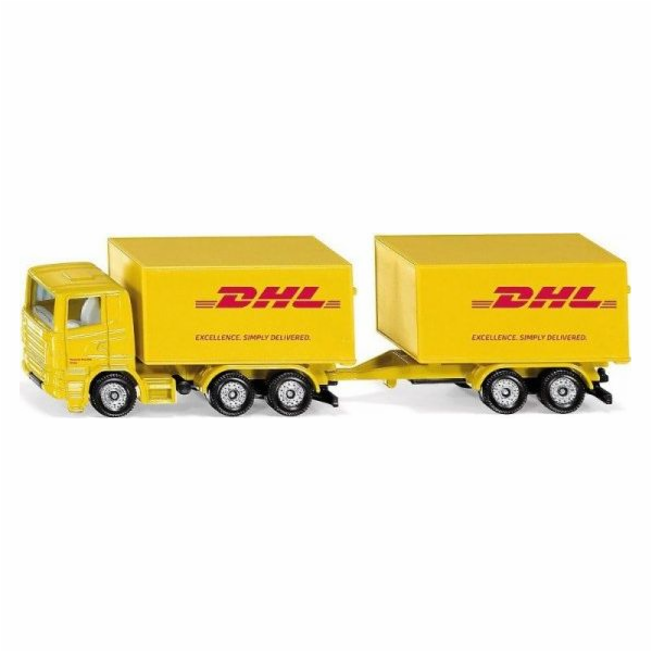 SIKU 1694 DHL kamion s přívěsem