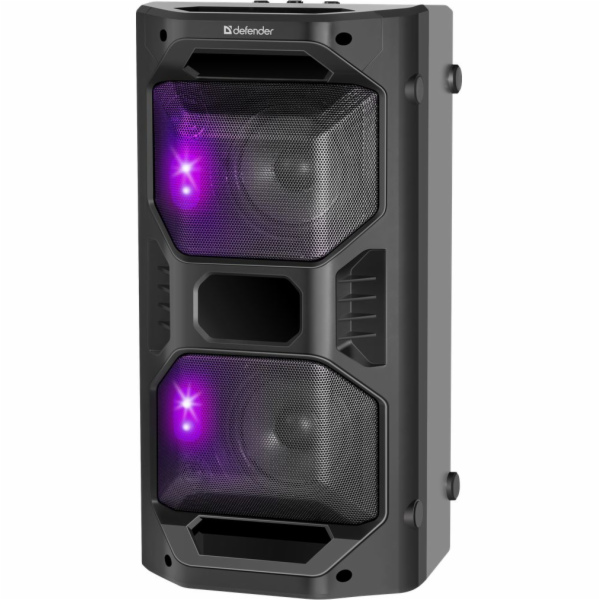 Defender Rage Stereofonní přenosný reproduktor Černá 50 W