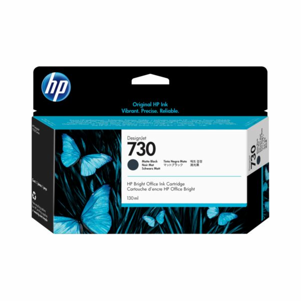 Inkoust HP matt black č. 730 (P2V65A)