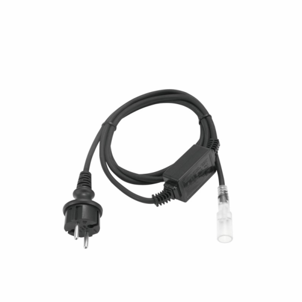 Kabel napájecí 1 kanálový pro LED rubberlight se zástrčko...