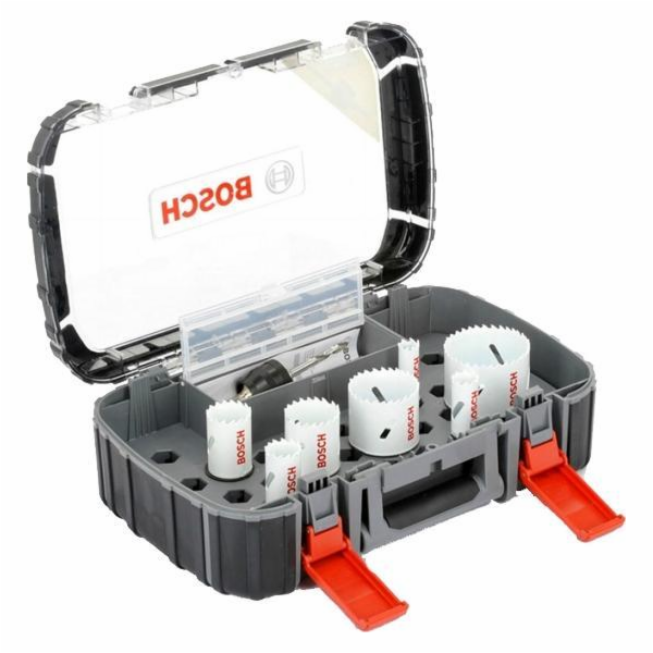 Sada děrovek Bosch HSS Bimetal Electrician, O 22-65mm, 11...