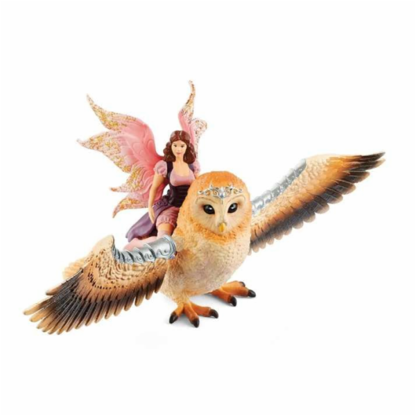 Schleich bayala            70789 Fairy in Flight on Glam-Owl