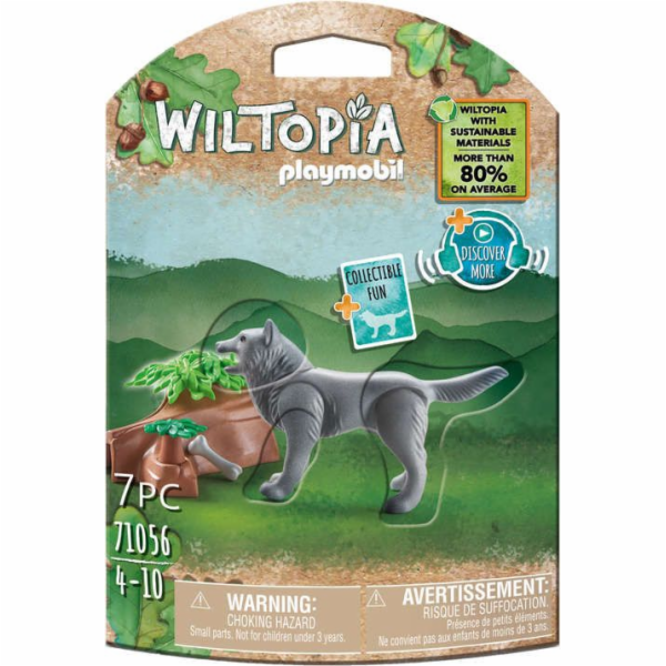 71056 Wiltopia Wolf, Konstruktionsspielzeug