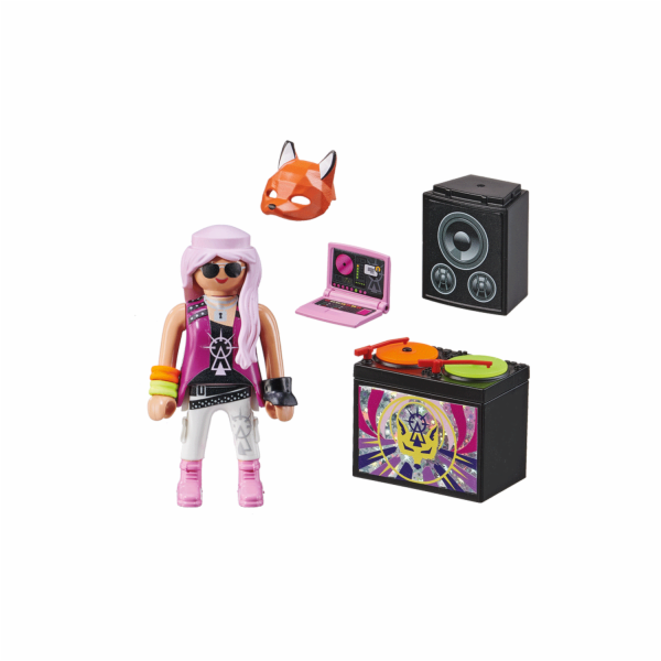 Playmobil DJ s mixpultem